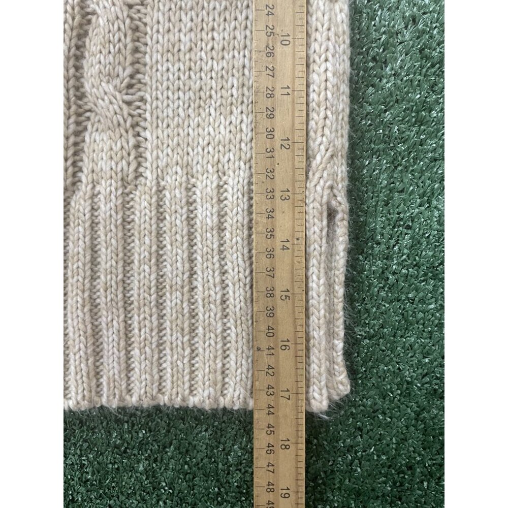 Canyon River Blues Sweater Knitted Women's Beige Cream Size Large Stretch - Picture 7 of 10